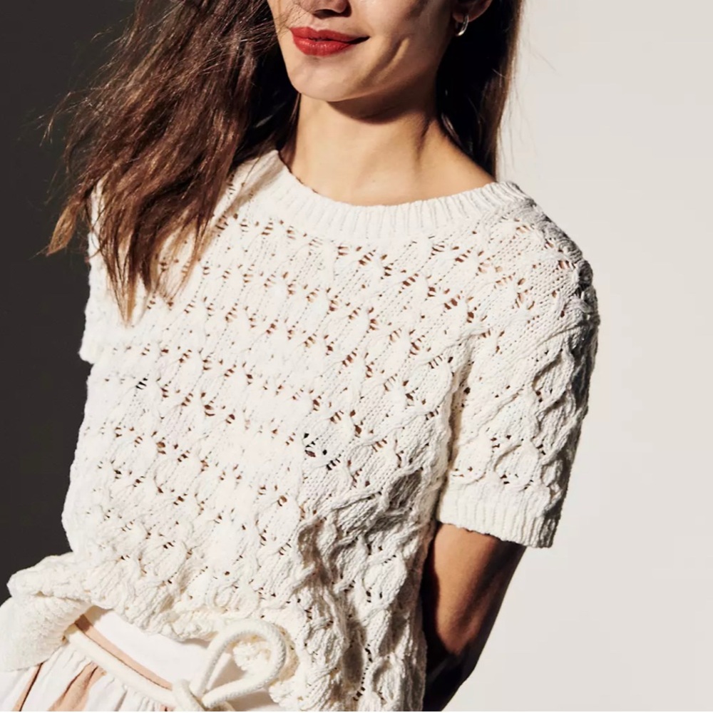 Madewell Carrington sweater tee XXS